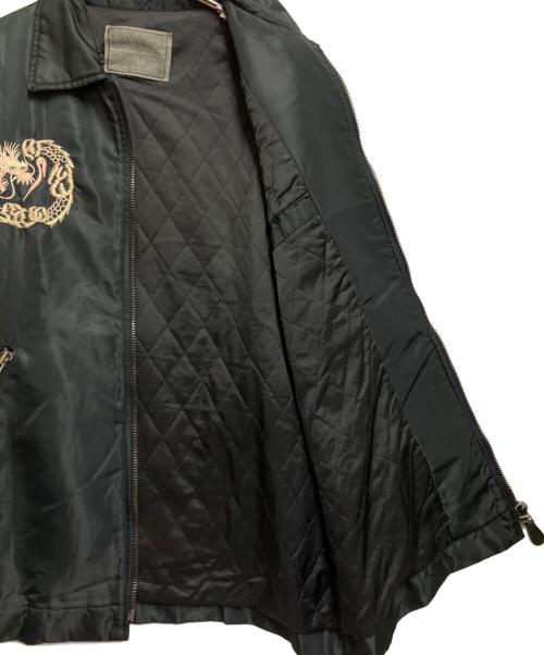 不明（フメイ）不明 (フメイ) スカジャン ブラック サイズ:FREEの古着・服飾アイテム