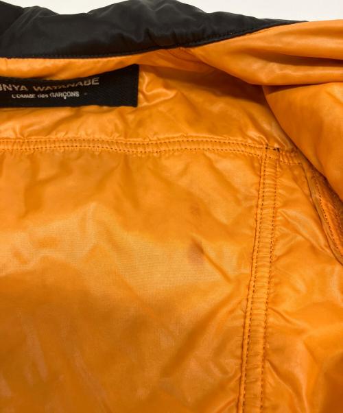 COMME des GARCONS JUNYA WATANABE MAN（コム デ ギャルソン ジュンヤ ワタナベ マン）COMME des GARCONS JUNYA WATANABE MAN (コム デ ギャルソン ジュンヤ ワタナベ マン) ナイロンジャケット ブラック サイズ:不明の古着・服飾アイテム