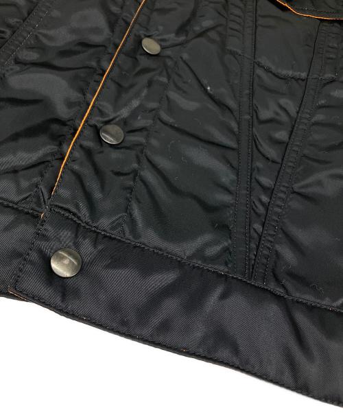 COMME des GARCONS JUNYA WATANABE MAN（コム デ ギャルソン ジュンヤ ワタナベ マン）COMME des GARCONS JUNYA WATANABE MAN (コム デ ギャルソン ジュンヤ ワタナベ マン) ナイロンジャケット ブラック サイズ:不明の古着・服飾アイテム