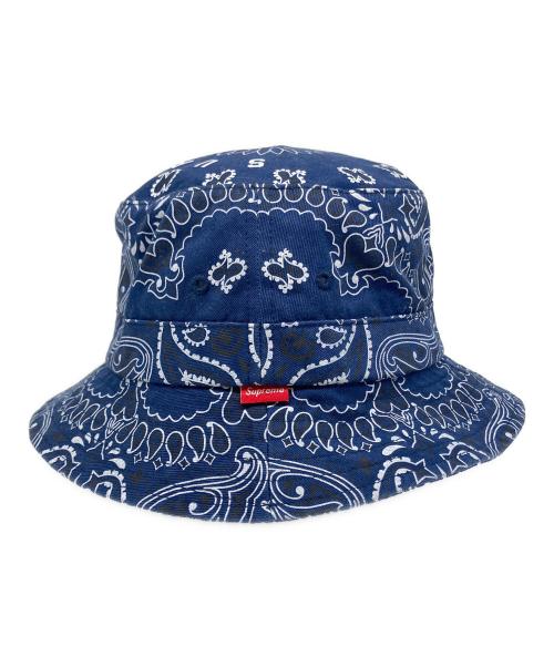 SUPREME（シュプリーム）SUPREME (シュプリーム) バンダナークラッシャーハット ネイビー サイズ:S/Mの古着・服飾アイテム