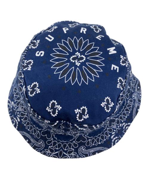 SUPREME（シュプリーム）SUPREME (シュプリーム) バンダナークラッシャーハット ネイビー サイズ:S/Mの古着・服飾アイテム