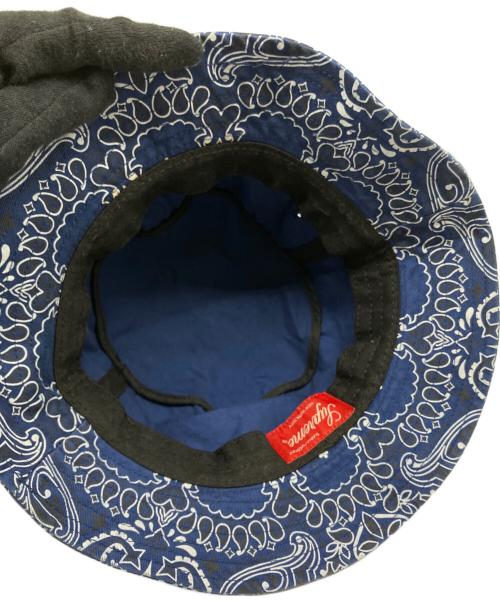 SUPREME（シュプリーム）SUPREME (シュプリーム) バンダナークラッシャーハット ネイビー サイズ:S/Mの古着・服飾アイテム