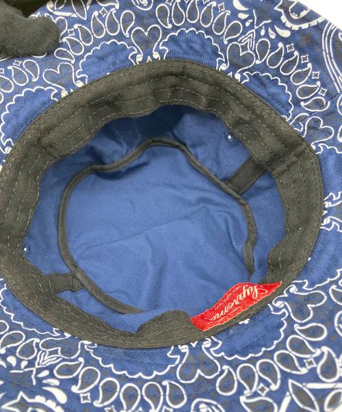 SUPREME（シュプリーム）SUPREME (シュプリーム) バンダナークラッシャーハット ネイビー サイズ:S/Mの古着・服飾アイテム