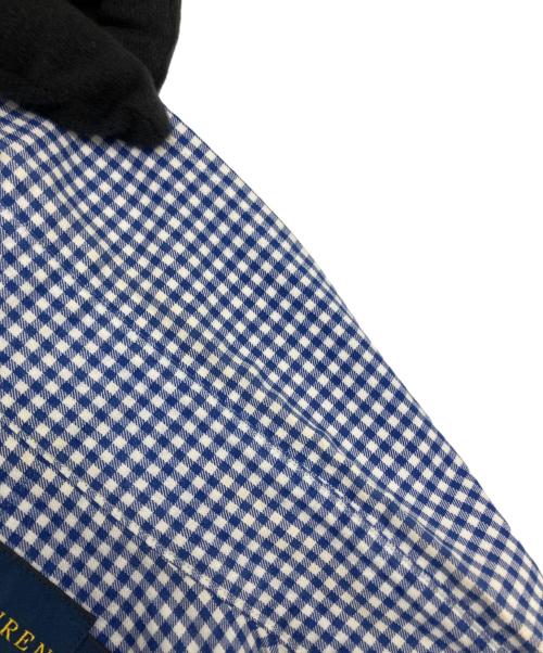 POLO RALPH LAUREN（ポロ・ラルフローレン）POLO RALPH LAUREN (ポロ・ラルフローレン) ボタンダウンシャツ ブルー×ホワイト サイズ:XSの古着・服飾アイテム