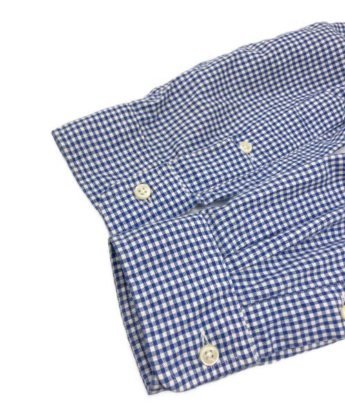 POLO RALPH LAUREN（ポロ・ラルフローレン）POLO RALPH LAUREN (ポロ・ラルフローレン) ボタンダウンシャツ ブルー×ホワイト サイズ:XSの古着・服飾アイテム