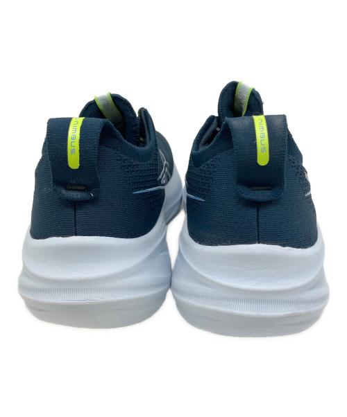 asics（アシックス）asics (アシックス) GEL-NIMBUS 26(ゲル ニンバス 26) ネイビー×ネオンイエロー サイズ:US 9 1/2の古着・服飾アイテム