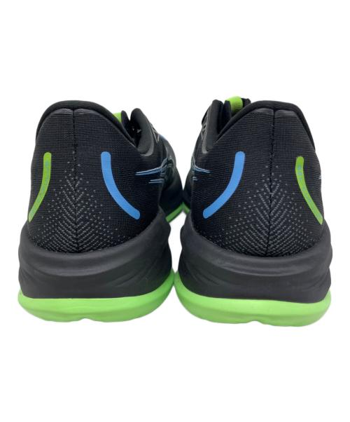 asics（アシックス）asics (アシックス) GEL-CUMULUS 26（ゲル キュムラス26） ブラック×ネオングリーン サイズ:US 10の古着・服飾アイテム