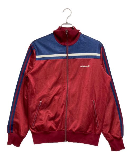 adidas（アディダス）adidas (アディダス) トラックジャケット ブラウン×ネイビー サイズ:US Lの古着・服飾アイテム