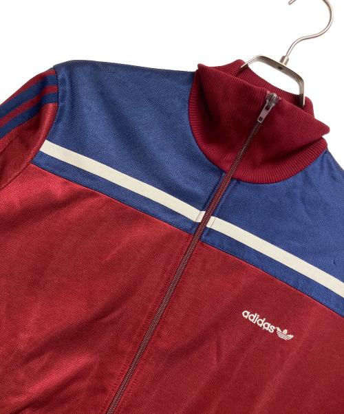 adidas（アディダス）adidas (アディダス) トラックジャケット ブラウン×ネイビー サイズ:US Lの古着・服飾アイテム