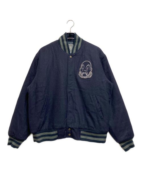 Joker Brand（ジョーカー・ブランド）Joker Brand (ジョーカー・ブランド) スタジャン ネイビー サイズ:Lの古着・服飾アイテム