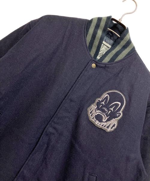 Joker Brand（ジョーカー・ブランド）Joker Brand (ジョーカー・ブランド) スタジャン ネイビー サイズ:Lの古着・服飾アイテム