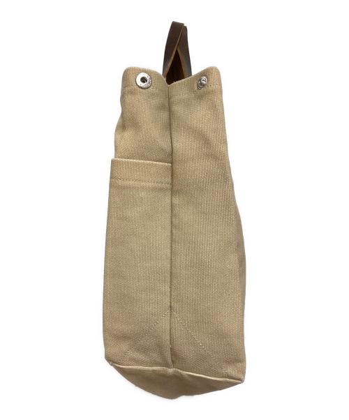 IL BISONTE（イル ビゾンテ）IL BISONTE (イル ビゾンテ) トートバッグ ベージュ×ブラウンの古着・服飾アイテム