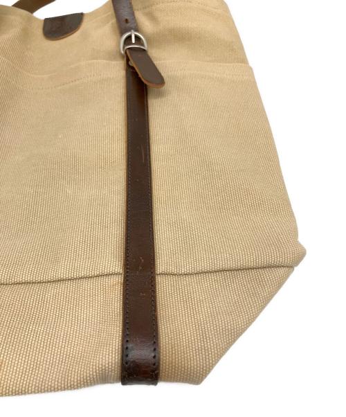 IL BISONTE（イル ビゾンテ）IL BISONTE (イル ビゾンテ) トートバッグ ベージュ×ブラウンの古着・服飾アイテム