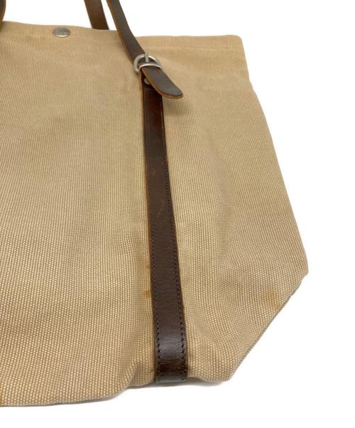 IL BISONTE（イル ビゾンテ）IL BISONTE (イル ビゾンテ) トートバッグ ベージュ×ブラウンの古着・服飾アイテム