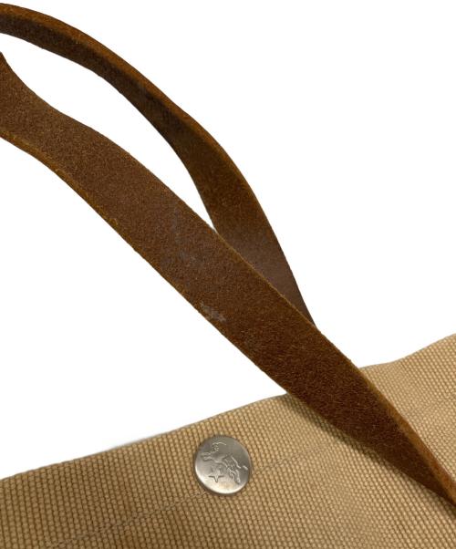 IL BISONTE（イル ビゾンテ）IL BISONTE (イル ビゾンテ) トートバッグ ベージュ×ブラウンの古着・服飾アイテム