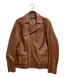 URBAN RESEARCH（アーバンリサーチ）の古着「ダブルライダースジャケット」｜ブラウン