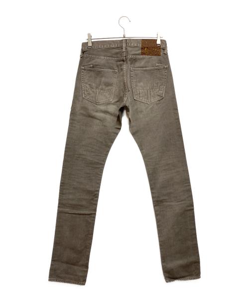 PRPS NOIR（ピーアールピーエス）PRPS NOIR (ピーアールピーエス) ダメージ加工デニムパンツ グレー サイズ:30の古着・服飾アイテム