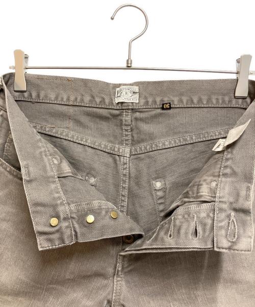 PRPS NOIR（ピーアールピーエス）PRPS NOIR (ピーアールピーエス) ダメージ加工デニムパンツ グレー サイズ:30の古着・服飾アイテム