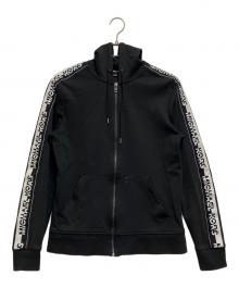 MICHAEL KORS（マイケル・コース）の古着「ロゴジップアップパーカー」｜ブラック