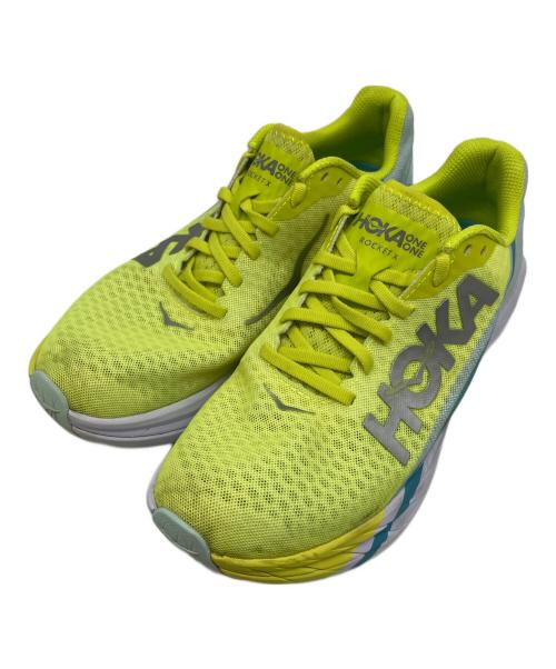 HOKAONEONE（ホカオネオネ）HOKAONEONE (ホカオネオネ) Women's Bondi 7 イエロー×ライトブルー サイズ:US(W) 9 / US(M) 8 /UK 7.5の古着・服飾アイテム