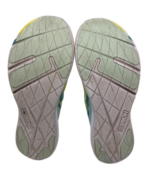 HOKAONEONE（ホカオネオネ）HOKAONEONE (ホカオネオネ) Women's Bondi 7 イエロー×ライトブルー サイズ:US(W) 9 / US(M) 8 /UK 7.5の古着・服飾アイテム