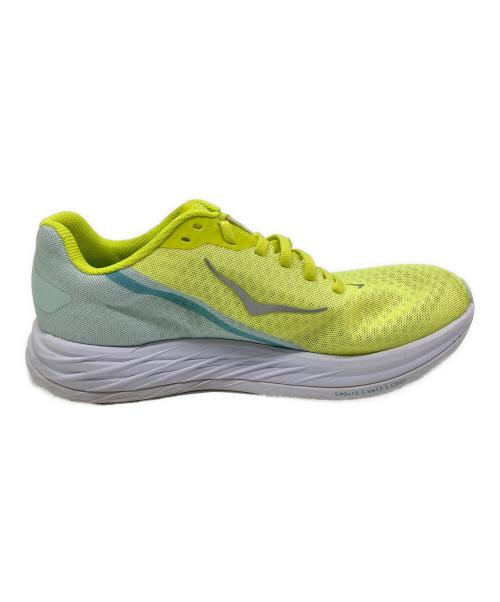 HOKAONEONE（ホカオネオネ）HOKAONEONE (ホカオネオネ) Women's Bondi 7 イエロー×ライトブルー サイズ:US(W) 9 / US(M) 8 /UK 7.5の古着・服飾アイテム