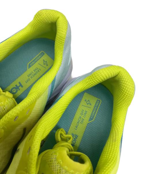 HOKAONEONE（ホカオネオネ）HOKAONEONE (ホカオネオネ) Women's Bondi 7 イエロー×ライトブルー サイズ:US(W) 9 / US(M) 8 /UK 7.5の古着・服飾アイテム