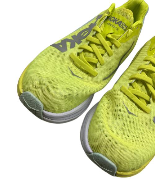 HOKAONEONE（ホカオネオネ）HOKAONEONE (ホカオネオネ) Women's Bondi 7 イエロー×ライトブルー サイズ:US(W) 9 / US(M) 8 /UK 7.5の古着・服飾アイテム