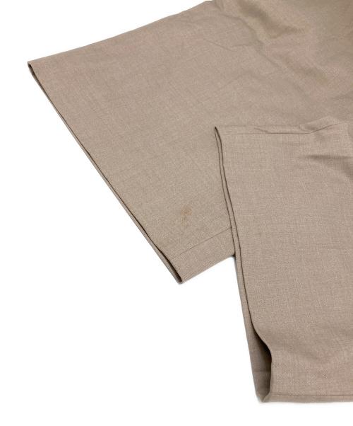 DEPENDRE（デパーンドル）DEPENDRE (デパーンドル) アジャスタブルタックパンツ ベージュ サイズ:Mの古着・服飾アイテム