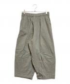 HUISハウス）の古着「バルーンパンツ」｜ライトグレー