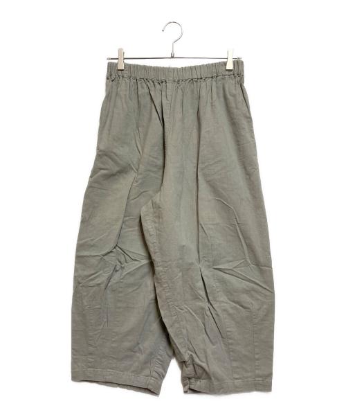 HUIS（ハウス）huis (ハウス) バルーンパンツ ライトグレー サイズ:FREEの古着・服飾アイテム
