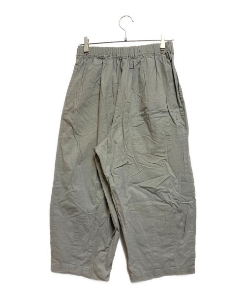 HUIS（ハウス）huis (ハウス) バルーンパンツ ライトグレー サイズ:FREEの古着・服飾アイテム