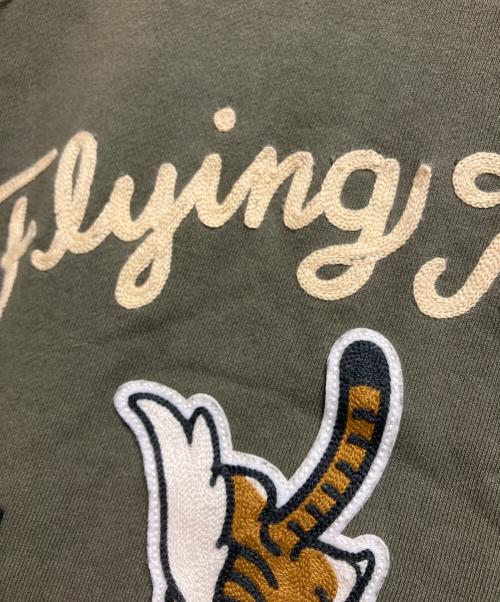 AVIREX（アヴィレックス）AVIREX (アヴィレックス) クルーネックスウェット オリーブ サイズ:XLの古着・服飾アイテム