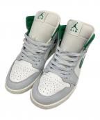 NIKEナイキ）の古着「Air Jordan 1 Mid（エアジョーダン1 ミッド）」｜グリーン×ホワイト