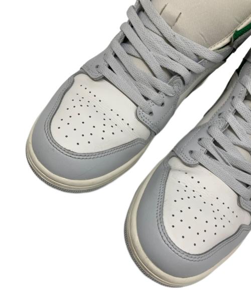 NIKE（ナイキ）NIKE (ナイキ) Air Jordan 1 Mid（エアジョーダン1 ミッド） グリーン×ホワイト サイズ:US 10の古着・服飾アイテム