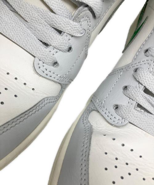 NIKE（ナイキ）NIKE (ナイキ) Air Jordan 1 Mid（エアジョーダン1 ミッド） グリーン×ホワイト サイズ:US 10の古着・服飾アイテム