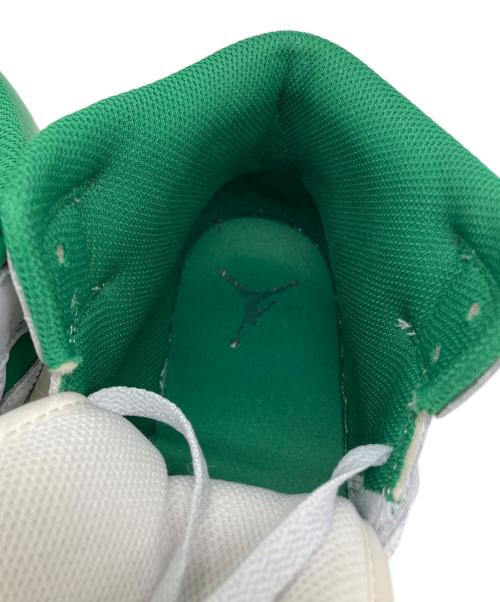 NIKE（ナイキ）NIKE (ナイキ) Air Jordan 1 Mid（エアジョーダン1 ミッド） グリーン×ホワイト サイズ:US 10の古着・服飾アイテム