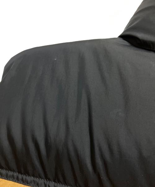 THE NORTH FACE（ザ ノース フェイス）THE NORTH FACE (ザ ノース フェイス) Nuptse Vest (ヌプシベスト） ベージュ×ブラック サイズ:Mの古着・服飾アイテム