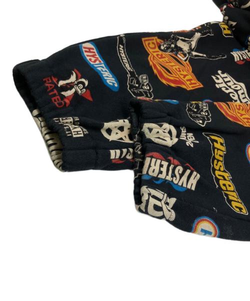 Hysteric Glamour（ヒステリックグラマー）Hysteric Glamour (ヒステリックグラマー) CHAINSAW柄スウェットパンツ ブラック サイズ:Mの古着・服飾アイテム