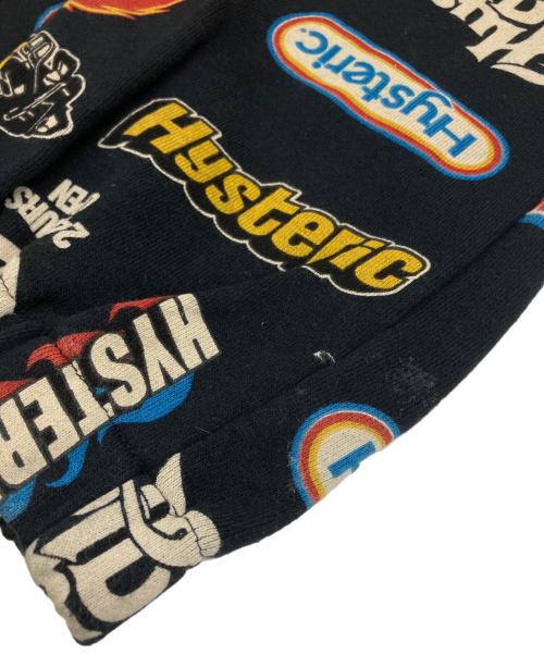 Hysteric Glamour（ヒステリックグラマー）Hysteric Glamour (ヒステリックグラマー) CHAINSAW柄スウェットパンツ ブラック サイズ:Mの古着・服飾アイテム