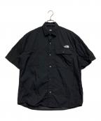 THE NORTH FACEザ ノース フェイス）の古着「S/S NUPTSE SHIRT（ショートスリーブヌプシシャツ）」｜ブラック