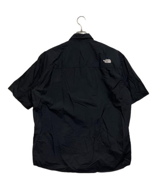 THE NORTH FACE（ザ ノース フェイス）THE NORTH FACE (ザ ノース フェイス) S/S NUPTSE SHIRT（ショートスリーブヌプシシャツ） ブラック サイズ:Lの古着・服飾アイテム