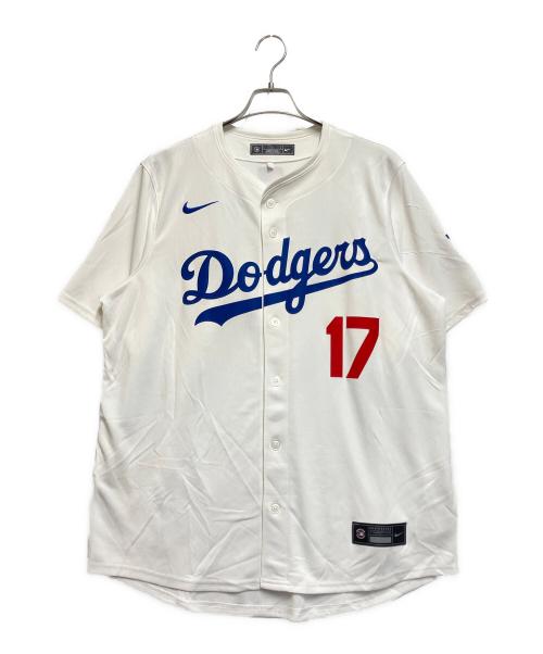 GENUINE MERCHANDISE（ジェニュイン マーチャンダイズ）GENUINE MERCHANDISE (ジェニュイン マーチャンダイズ) NIKE (ナイキ) ロサンゼルス・ドジャース ショートスリーブ ジャージ ホワイト サイズ:Lの古着・服飾アイテム