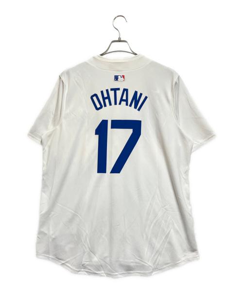 GENUINE MERCHANDISE（ジェニュイン マーチャンダイズ）GENUINE MERCHANDISE (ジェニュイン マーチャンダイズ) NIKE (ナイキ) ロサンゼルス・ドジャース ショートスリーブ ジャージ ホワイト サイズ:Lの古着・服飾アイテム