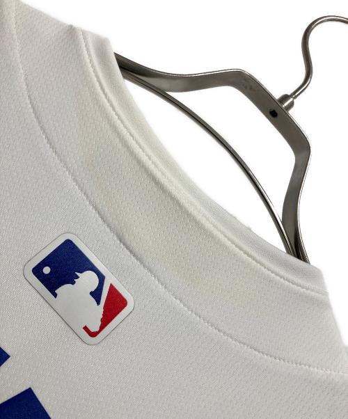 GENUINE MERCHANDISE（ジェニュイン マーチャンダイズ）GENUINE MERCHANDISE (ジェニュイン マーチャンダイズ) NIKE (ナイキ) ロサンゼルス・ドジャース ショートスリーブ ジャージ ホワイト サイズ:Lの古着・服飾アイテム