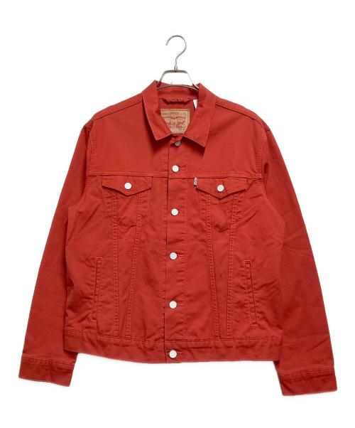 LEVI'S（リーバイス）LEVI'S (リーバイス) デニムジャケット オレンジ サイズ:Mの古着・服飾アイテム