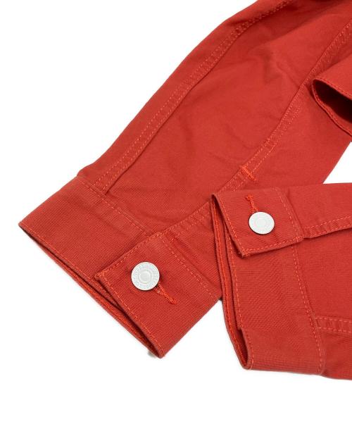 LEVI'S（リーバイス）LEVI'S (リーバイス) デニムジャケット オレンジ サイズ:Mの古着・服飾アイテム