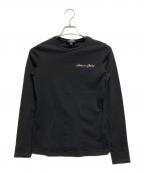 ARMANI JEANSアルマーニジーンズ）の古着「長袖カットソー」｜ブラック