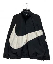 NIKE（ナイキ）の古着「HBR STMT WOVEN JACKET（ウーブンジャケット）」｜ブラック×ホワイト