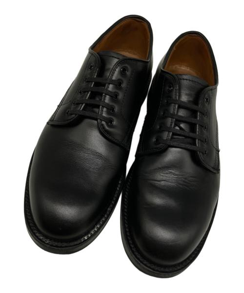 WHEEL ROBE（ウィールローブ）WHEEL ROBE (ウィールローブ) PLAIN TOE DERBY ブラック サイズ:6Dの古着・服飾アイテム